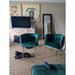 Balight Color Velvet Dining Chair Upholstered/Velvet in Green | 28.74 H x 21.26 W x 16.93 D in | Wayfair GWL19W1152103171-191