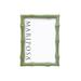 Mariposa Bamboo Metal Picture Frame Metal in Green | 7.5 H x 6 W x 0.75 D in | Wayfair 3096G