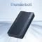Boîtier SSD Acasis Thunderbolt 3 40Gbps M.2 NVME boîtier SSD USB C Transparent de 8 To avec câble gratuit 40Gbps pour Mac Windows