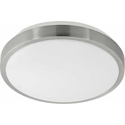 Led Deckenleuchte Competa 1 nickel-matt ø 24,5 cm 22 w, warmweiß Deckenleuchte - Eglo