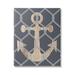 Stupell Industries Nautical Anchor Linked Rope by Lil' Rue - Wrapped Canvas Graphic Art Canvas in Brown/Gray/White | 30 H x 24 W x 1.5 D in | Wayfair