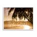 Stupell Industries Beach Good For The Soul Tropical Sands Framed Giclee Art By Lil' Rue Wood in Black/Brown/White | 11 H x 14 W x 1.5 D in | Wayfair