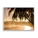 Stupell Industries Beach Good For The Soul Tropical Sands Framed Giclee Art By Lil' Rue Wood in Black/Brown/White | 16 H x 20 W x 1.5 D in | Wayfair