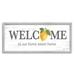 Stupell Industries Welcome Sweet Home Country Lemon by Annie Lapoint - Floater Frame Graphic Art on in Black/Brown/Yellow | Wayfair