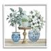 Stupell Industries Assorted Floral Blossoms Array by Cindy Jacobs - Floater Frame Graphic Art on in Blue/Brown/Green | Wayfair at-599_wfr_12x12