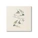 Stupell Industries Your Wings Already Exist Flying Birds by Sally Swatland - Graphic Art Canvas in Black/Green | 24 H x 24 W x 1.5 D in | Wayfair