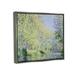 Stupell Industries Epte River Claude Monet Classic by Claude Monet - Painting Canvas in Blue/Green | 17 H x 21 W x 1.7 D in | Wayfair