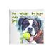 Stupell Industries Do What Brings You Joy Dog Phrase Wall Plaque Art By Kim Curinga in Black | 12 H x 12 W x 0.5 D in | Wayfair au-200_wd_12x12