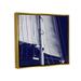 Stupell Industries Navy Blue Nautical Boat Mast Floater Canvas Wall Art By Charlie Carter Canvas in Blue/Gray | 25 H x 31 W x 1.7 D in | Wayfair