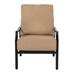 Woodard Nico Patio Chair w/ Sunbrella Cushion in Gray | 36.25 H x 27 W x 36 D in | Wayfair 3S0406-72-50N