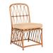 Woodard Cane Patio Dining Side Chair w/ Cushion in White | 36.25 H x 19.5 W x 24.88 D in | Wayfair S650511-WHT-05Y