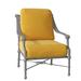 Woodard Delphi Patio Chair in Gray/Yellow | 33 H x 27.25 W x 31.75 D in | Wayfair 850606-72-06N