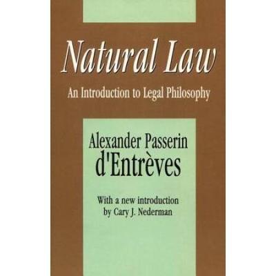 Natural Law: An Introduction To Legal Philosophy