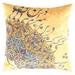 Canvello Decorative Velvet Throw Pillow - 20'' X 20'' - Beige - 20'' X 20''