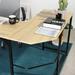 Multi-Purpose L-Shaped Computer Desk with Stylish Design and Spacious Work Surface