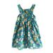 Efsteb Cute Fashion Girls Dresses Kids Toddler Girl Clothes Summer Baby Girl Dresses Casual Sleeveless Sling Dress Colorful Fruit Print Princess Dress Green ï¼ˆ3-4 Yearsï¼‰