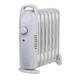 600 / 700W OIL FILLED PORTABLE ELECTRIC RADIATOR HEATER 7 FIN THERMOSTAT CARAVAN NEW