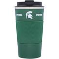 Michigan State Spartans 18oz Coffee Tumbler with Silicone Grip