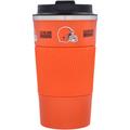 Cleveland Browns 18oz Coffee Tumbler with Silicone Grip