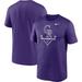 Men's Nike Purple Colorado Rockies Big & Tall Icon Legend Performance T-Shirt