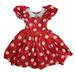 Disney Dresses | Disney Minnie Mouse Costume Dress Sz. 7/8 | Color: Red/White | Size: 7g