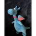 Disney Toys | Doc Mcstuffins Plush Blue Stuffy The Dragon Stuffed Animal Disney Store 9" Toy | Color: Blue | Size: Na