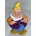 Disney Toys | Disney Parks Snow White & Seven Dwarfs Happy Pvc Figure Cake Topper 3.5" | Color: White | Size: Osg