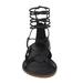 Madewell Shoes | Madewell The Boardwalk Black Tassel Lace Up Sandal | Color: Black | Size: 6