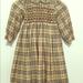 Burberry Dresses | Burberry Girls Dress In Nova Plaid Hand Smocked | Color: Tan | Size: 3tg
