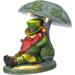 Trinx Haroldas LED Solar Leprechaun Resin/Plastic in Gray/Green/Red | 11 H x 8 W x 10 D in | Wayfair 310777998C364263851F3E59FDAD6F18