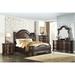 Bloomsbury Market Cindelyn -Cherry Finish Bedroom Set 3&4 Wood in Brown | 5 H x 54 W x 69.5 D in | Wayfair C86DF426BBAB4923A4AB45200E8ADC1D