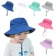 Chapeau de soleil pour bébé XS M L Protection UV seau pour enfants filles et garçons plein air