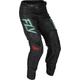 Fly Racing Kinetic S.E. Rave Motocross Hose, schwarz-rot-grün, Größe 36