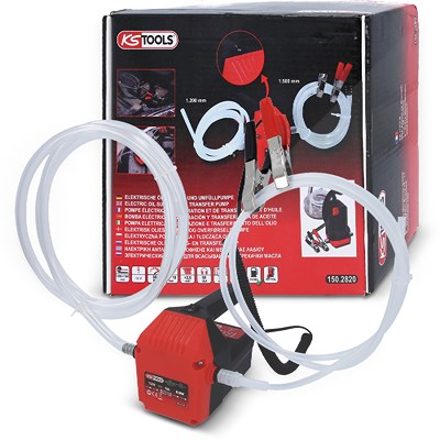 Ks Tools Elektrische Öl-Absaug- und Umfüllpumpe [Hersteller-Nr. 150.2820] Image