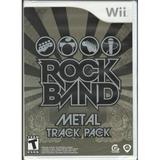 Rock Band: Metal Track Pack WII (Brand New Factory Sealed US Version) Nintendo W