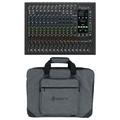 Mackie ONYX16 16-Channel Analog Mixer w/USB/3-Band EQ/Bluetooth+Carry Bag