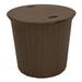 Bistro Boxed End Table-Brown