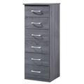 Glory Furniture Boston Lingerie Chest in Gray