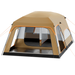 Magshion Extra Large Tent for 5-8 Person Family Cabin Tent with 2 Rooms and 3 Doors Waterproof Double Layer Big Tent for Outdoor Picnic Camping Friends Gathering Coffee