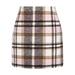 Maxi Skirts For Women 2023 High Waist Plaid Bodycon Pencil Wool Mini Black Tennis Skirt With Shorts