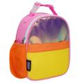 Wildkin Kids Insulated Clip-in Lunch Box for Boys & Girls BPA-Free Clips in to Pack-it-all Backpack (Orange Shimmer)