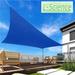 Iun Ihade Sail Blue 16 x 20 S Rectangle Patio Permeable Fabric UV Block Outdoor Covering Canopy Perfect for Backyard Porch Pergola Lawn Garden Pool