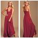 Free People Dresses | Free People Bright Red Adella Slip Dress Maxi Xs New With Tags | Color: Red | Size: Xs