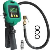 Digital Tire Inflator W/ Pressure Gauge 174 PSI Portable Tire Air Compressor Car Tire Pressure Detection Gauge Tire Inflation Gun Auto Tyre Tread Depth Gauge for Back to School Travel