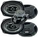 4x Audiotek K7 6x9 1400 Watt 5-Way Red Car Audio Stereo Coaxial Speakers- K69.5 Bundle