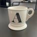 Anthropologie Kitchen | Anthropologie Monogram A Mug | Color: Black/Cream | Size: Os