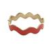 Lilly Pulitzer Jewelry | Lilly Pulitzer Enamel Ric Rac Bangle Bracelet | Color: Gold/Orange | Size: Os
