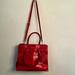 Michael Kors Bags | Michael Kors Large Red Ns Dillon Croc Embossed Leather Bag Tote | Color: Red | Size: Os