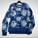 Disney Shirts & Tops | Disney Stitch Girls Tie Dye Pullover Sweatshirt Size Small (4-6)! | Color: Blue/White | Size: Sg