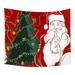 skpabo Christmas Printed Blanket Tapestry Hanging Cloth Background Cloth Tapestry Beach Towel Beach Blanket